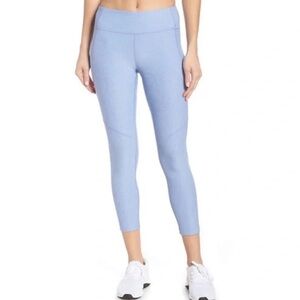 Outdoor Voices Warm Up 3/4 Leggings in Light Blue